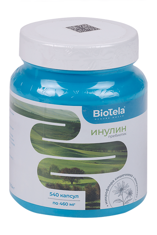 Пребиотик инулин Biotela, 460 мг, 540 шт, капсулы Аптеки Плюс