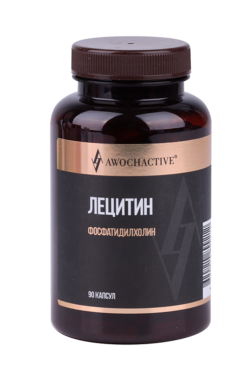 Лецитин AWOCHACTIVE, 1 650 мг, 90 шт, капсулы Аптеки Плюс