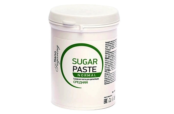 Паста Nano Sugaring сахарная д/шугаринга средней консист бикини/подмышки/лицо, 300 г Аптеки Плюс