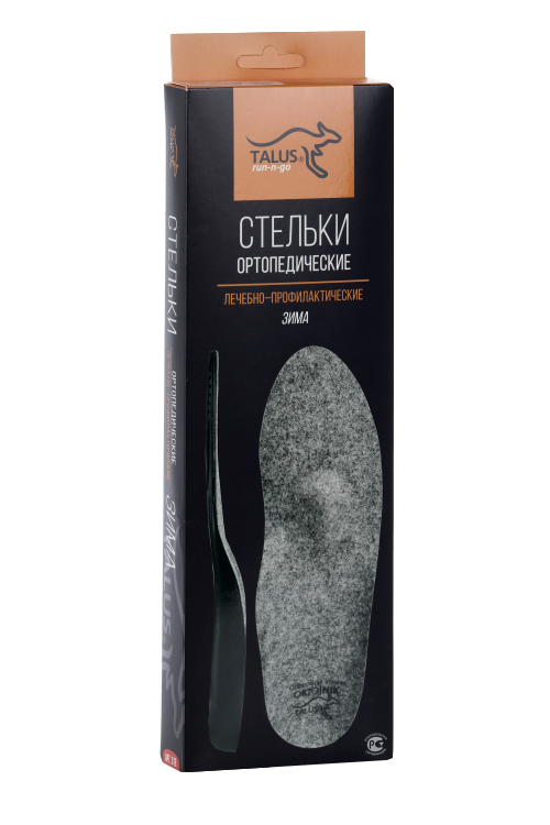 Стельки TALUS ортопедические зимние 31Е р 38 Аптеки Плюс