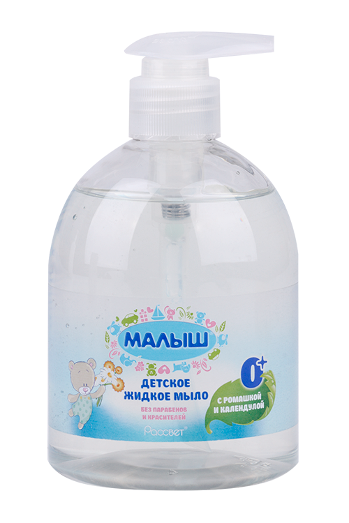 Мыло Малыш Детское жидкое ромашка/календула, 500 г Аптеки Плюс