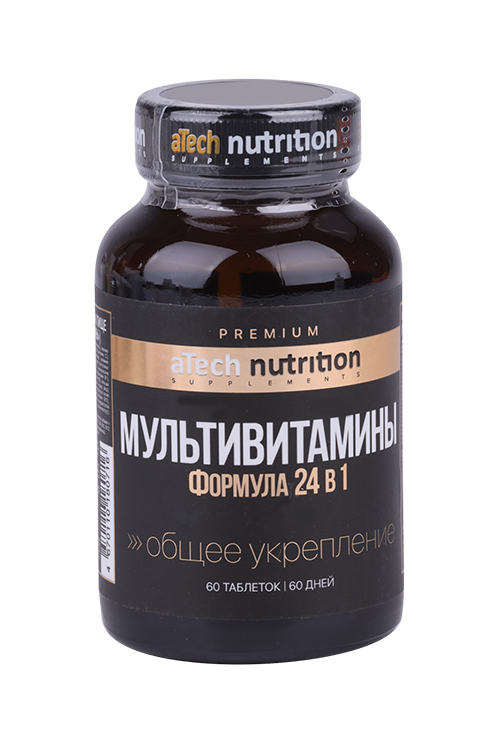 Мультивитамины aTech nutrition Premium, 1 200 мг, 60 шт, таблетки Аптеки Плюс