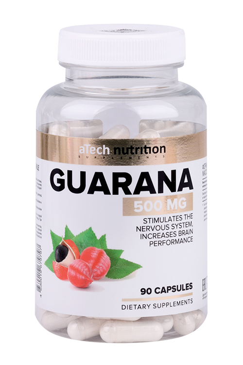 Гуарана aTech Nutrition, 635 мг, 90 шт, капсулы Аптеки Плюс