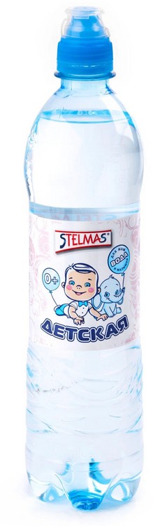 Вода питьевая Стэлмас негаз детская (0+), 0,6 л Аптеки Плюс
