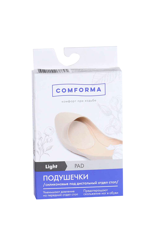 Подушечки силик под дистальный отдел стопы, 2 шт, (С1312) Аптеки Плюс