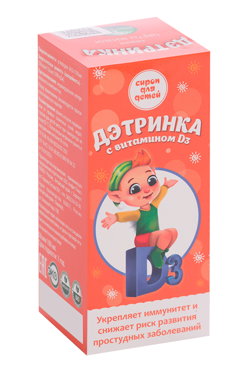Сироп ДэТринка Алфит Плюс детский, 100 мл Аптеки Плюс