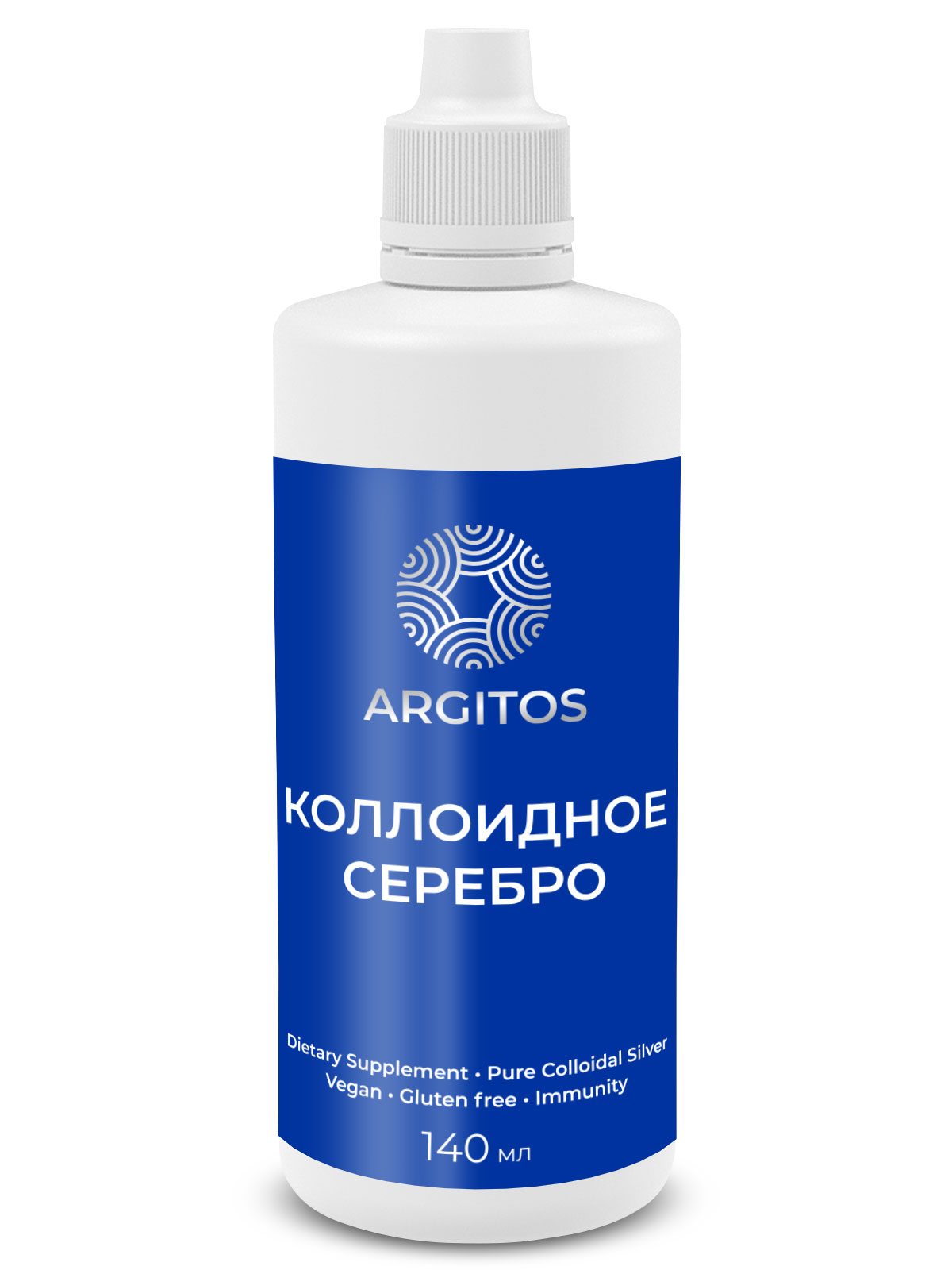 Аргитос коллоидное серебро 140 мл жидкость Аптеки Плюс