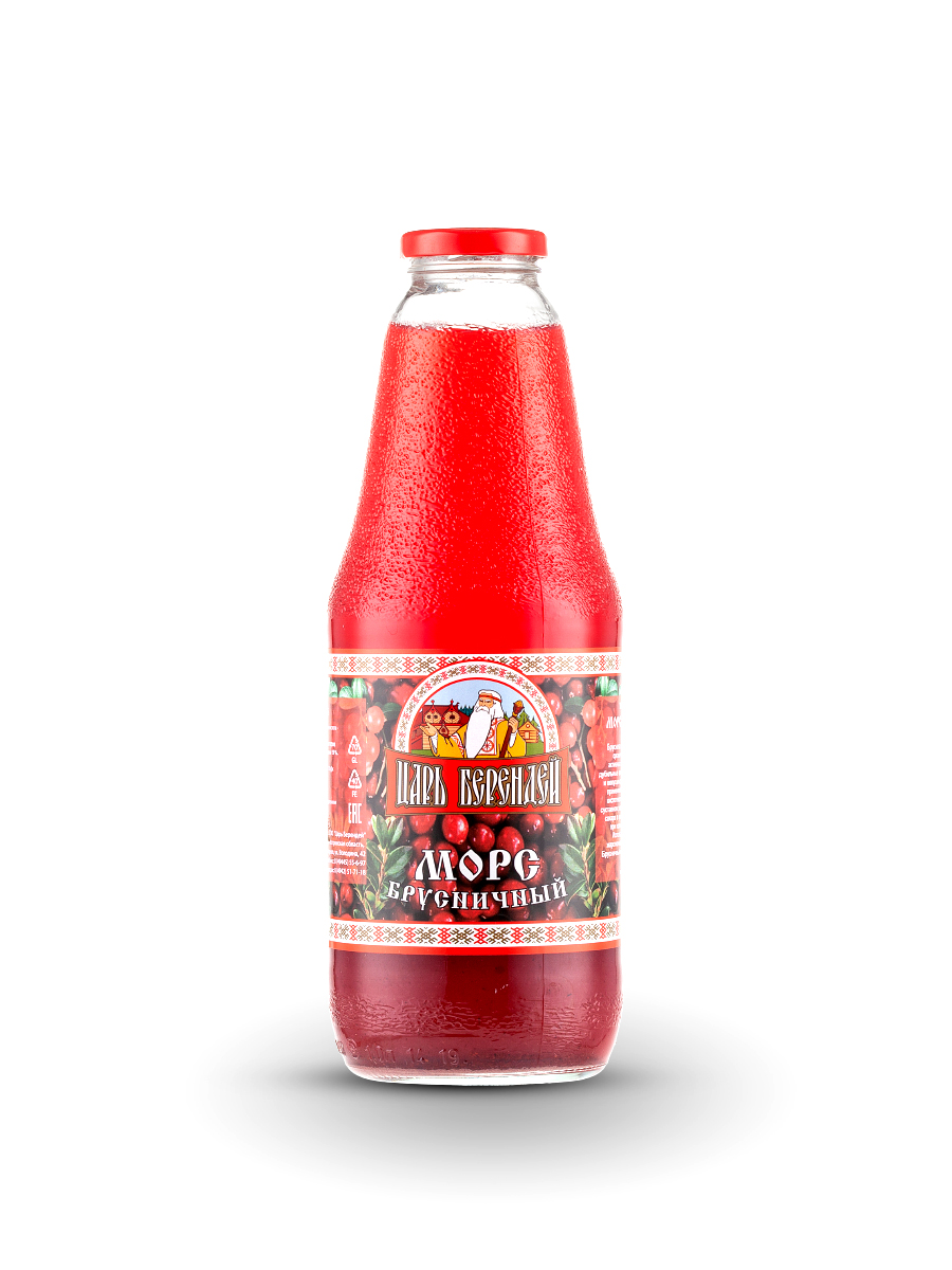 Морс "Царь Берендей" Брусничный, 1 л Аптеки Плюс