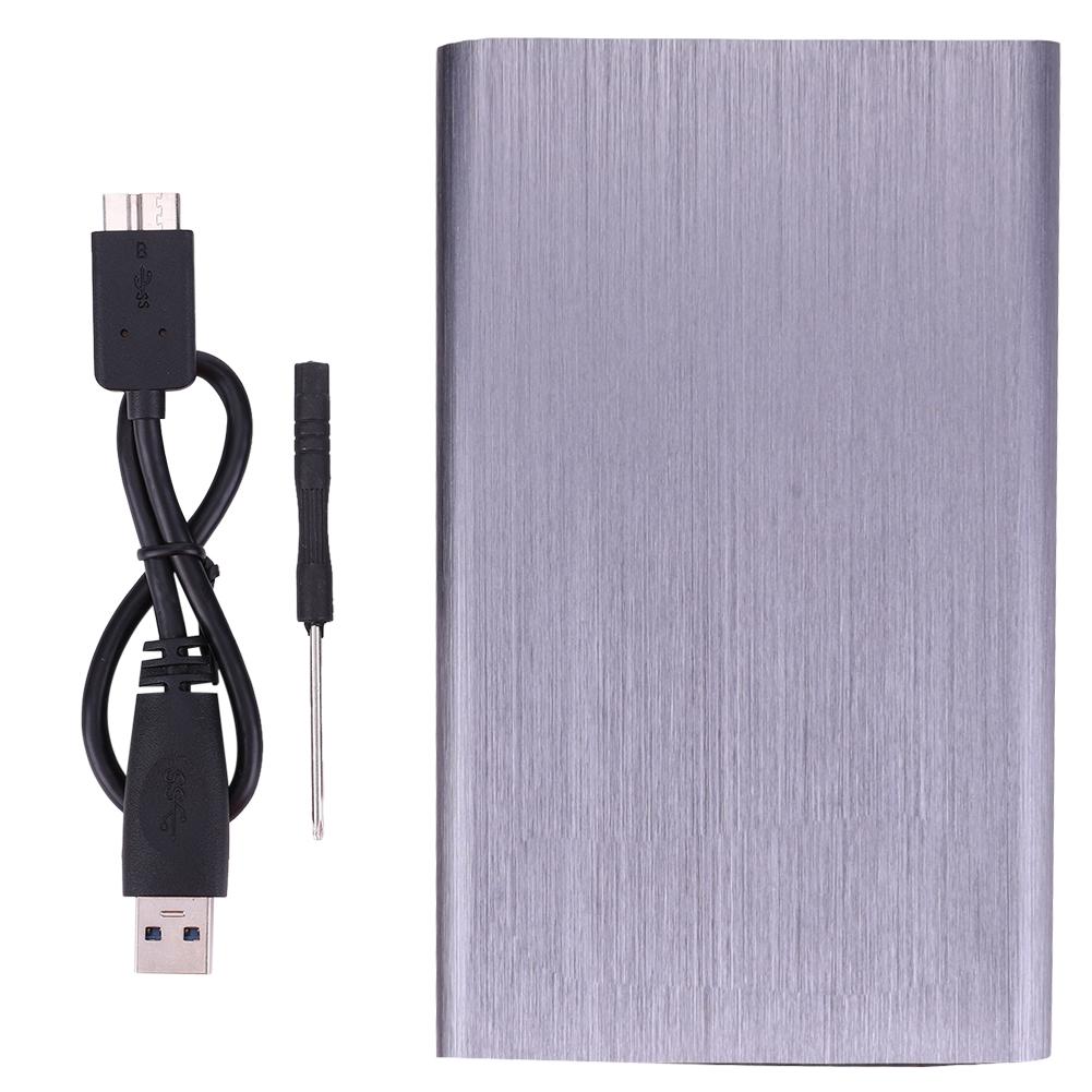 Корпус для твердотельного накопителя MSATA - USB 3.0 с поддержкой адаптера UASP для хранения данных, внешний корпус для твердотельного накопителя MSATA SSD 30*25/50 серый Homedepot