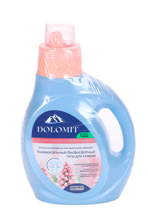 Гель д/стирки Marabu Dolomit Гиацинт бесфосфатный 1 л Аптеки Плюс
