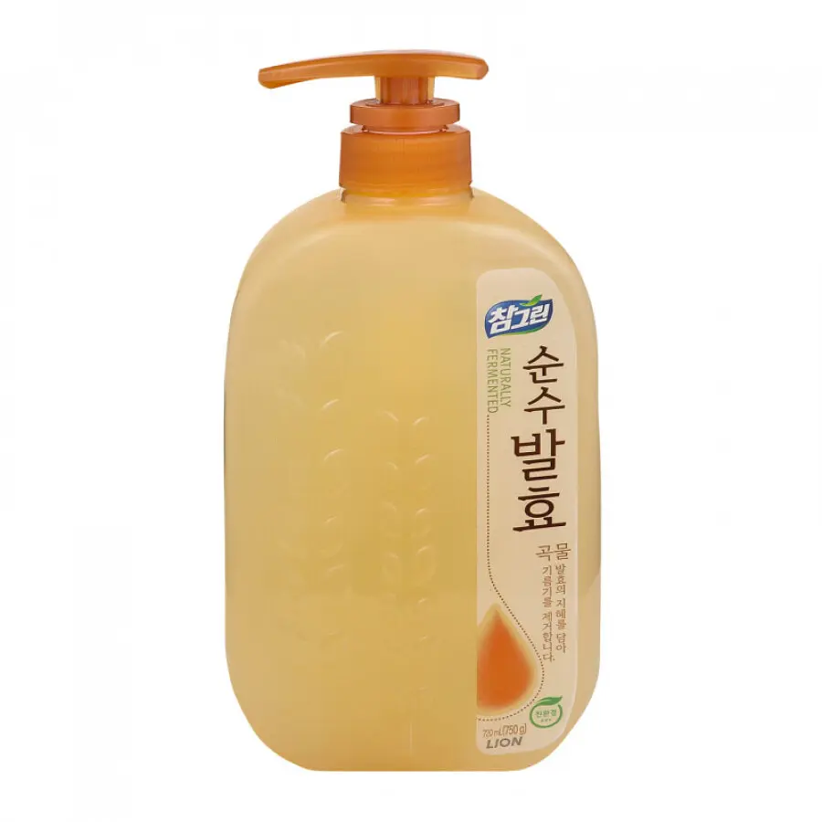 Средство для мытья посуды CHARMGREEN Pure Fermentation 5 злаков 750 мл LION концентрат 750 мл для посуды овощей и фруктов