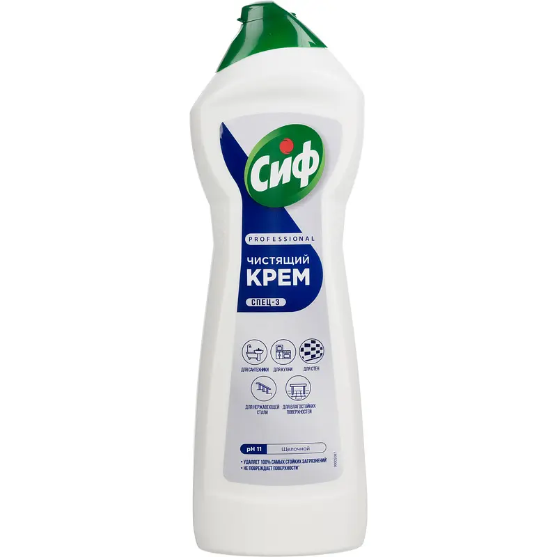 Чистящее средство Cif Актив Фреш крем 0,75 л белый Unilever универсальный крем 0,75 л для кухни и ванной