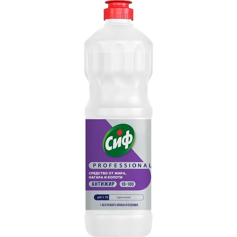Чистящее средство для кухни Unilever Cif Professional Антижир белое концентрат для удаления жира и нагара 5 л