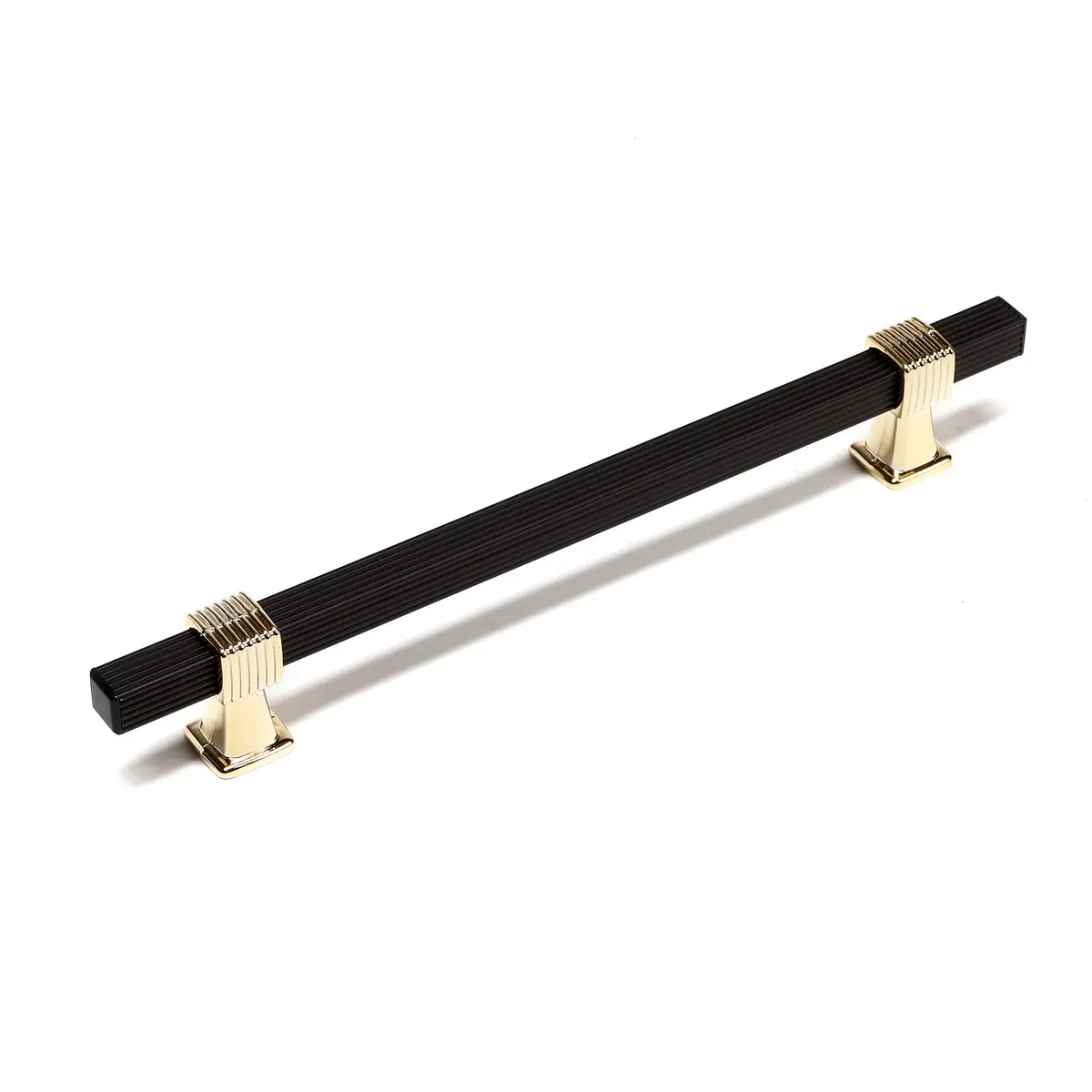 Ручка-скоба мебельная CAPPIO PK117 160 мм чёрная скоба 160 мм пластик алюминий чёрная золото