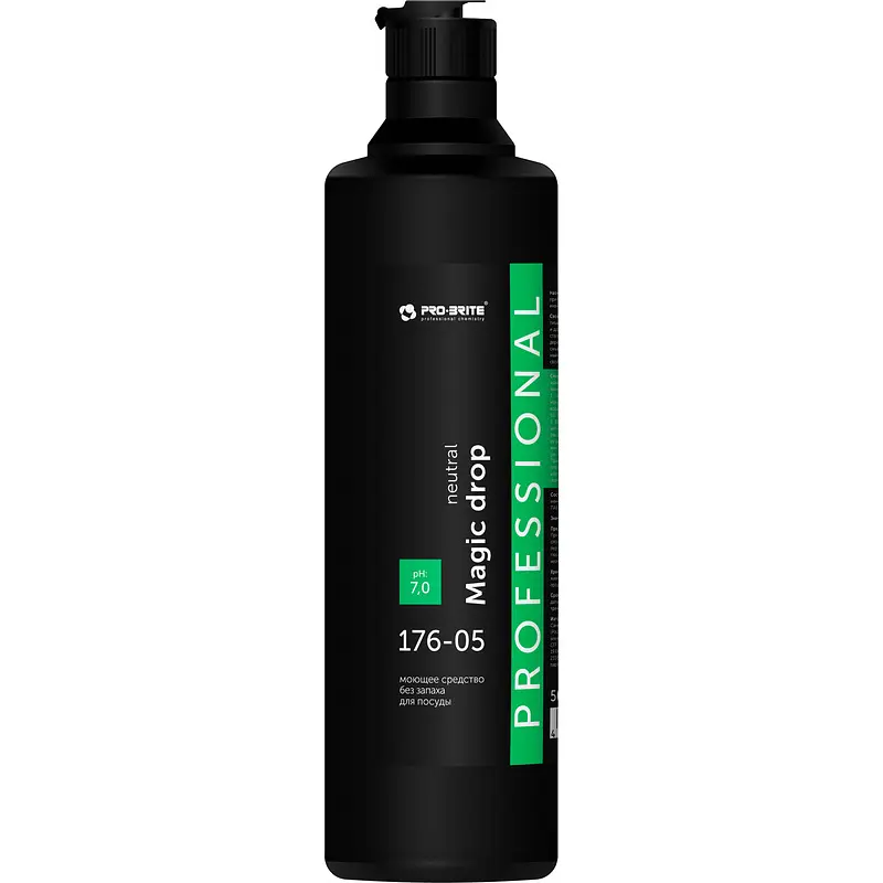 Средство для мытья посуды Pro-Brite Magic Drop Neutral 0.5 л гелеобразный нейтральный концентрат 0.5 л без запаха