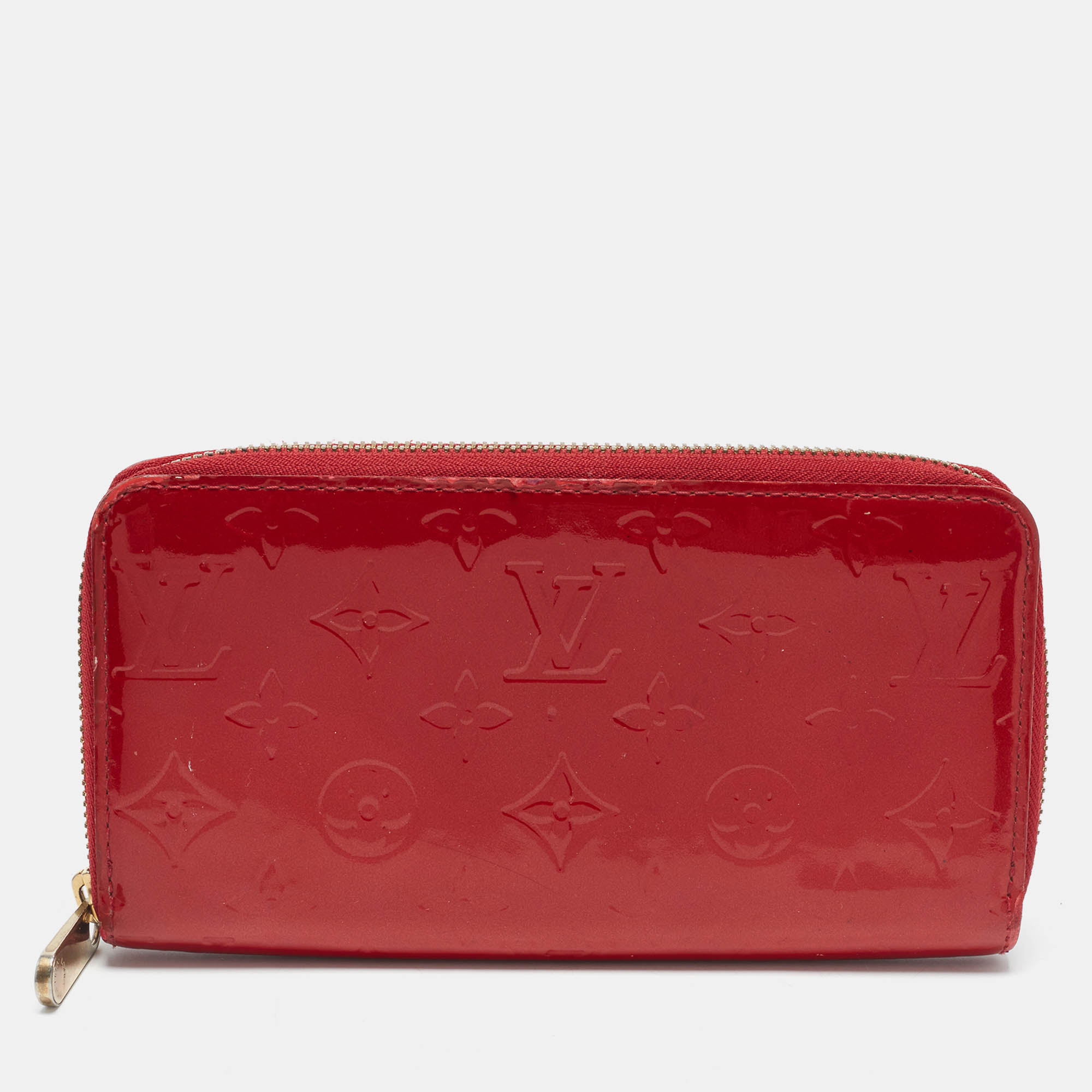 Louis Vuitton Zippy Pomme d'Amour Monogram Vernis Zip Around Wallet