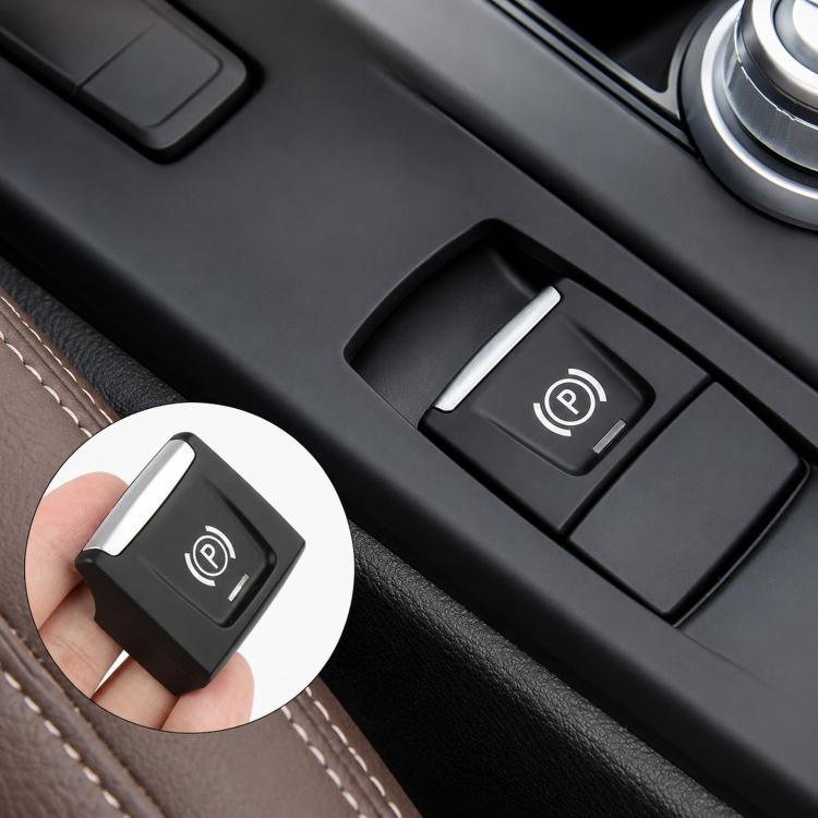 For BMW X1 F25 / F48 / F49 Electronic Parking Brake P Button Replacement Button 6131987788(Black) SUNSKY