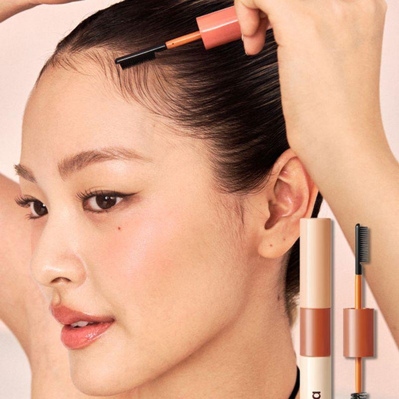 Маскара для волос Narka сильной фиксации Hard Fix Hair Mascara brown
