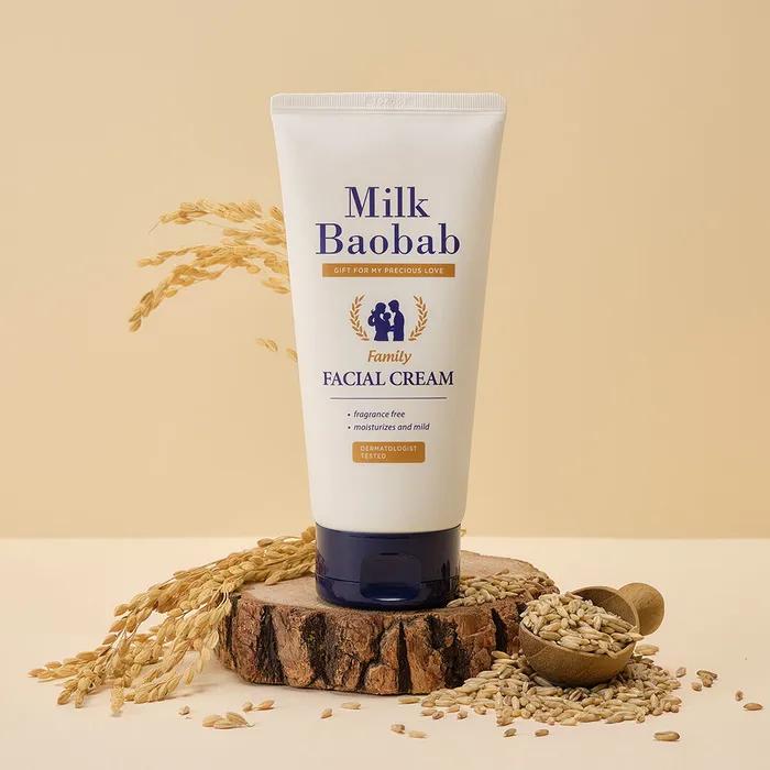 Семейный крем для лица 160 г beige Milk Baobab