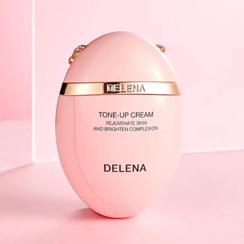 Осветляющий крем для лица с ниацинамидом Little Pink Egg, крем для тела, осветляющий, увлажняющий, натуральный контроль жирности beige Beautiful Manicure