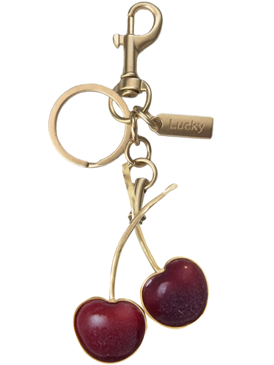 Брелок Multibrand O9987-small red cherry