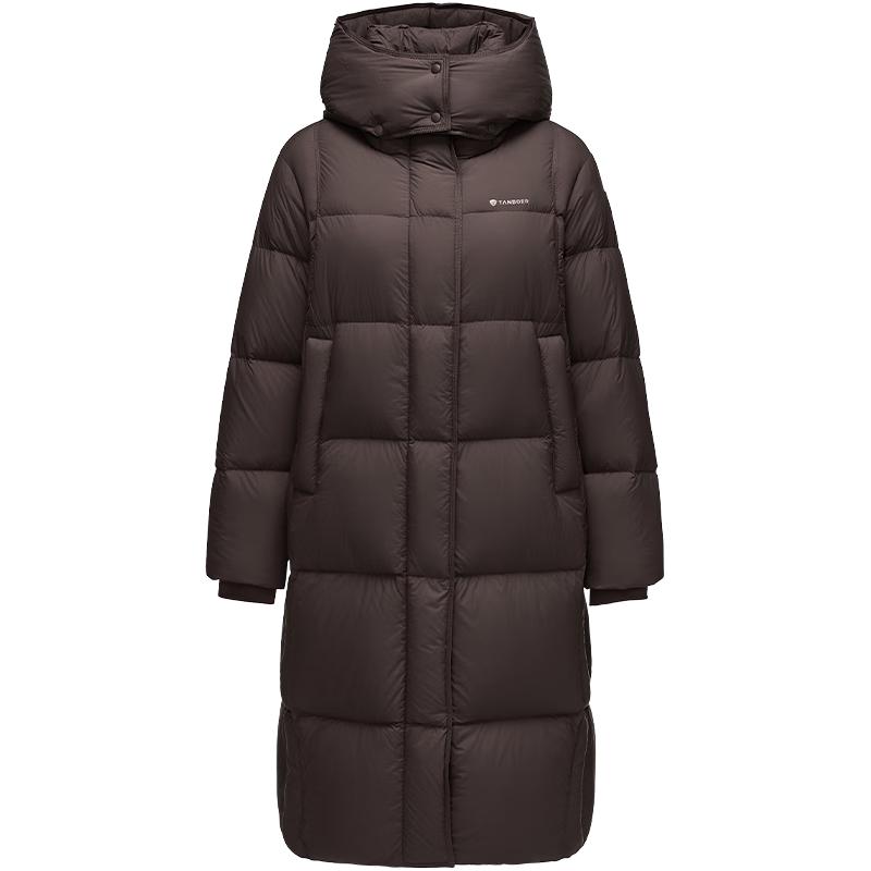 Женский длинный пуховик Tanbol 5530882Z XS 155 black Tanboer