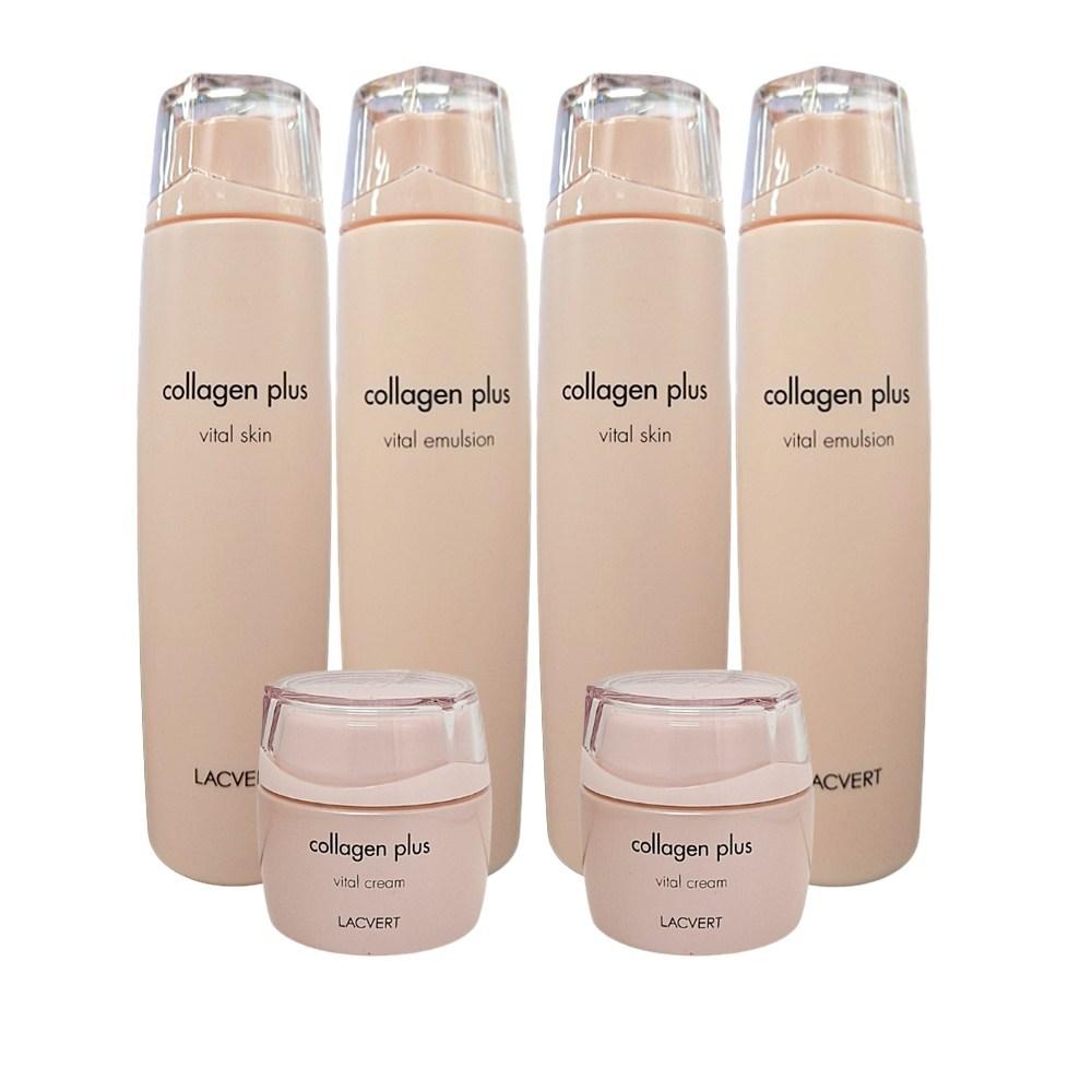 Набор лосьон и крем для лица Collagen Plus Vital, 2 шт. beige MayBeauty