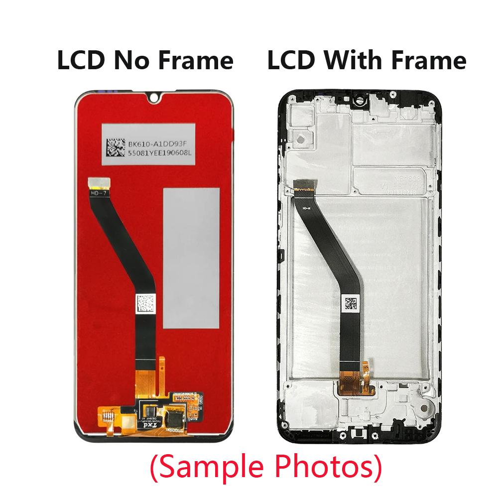 LCD Screen and Digitizer Full Assembly For With Frame Honor X6a WDY-LX1 WDY-LX2 red SRYT Phone-Spare Parts