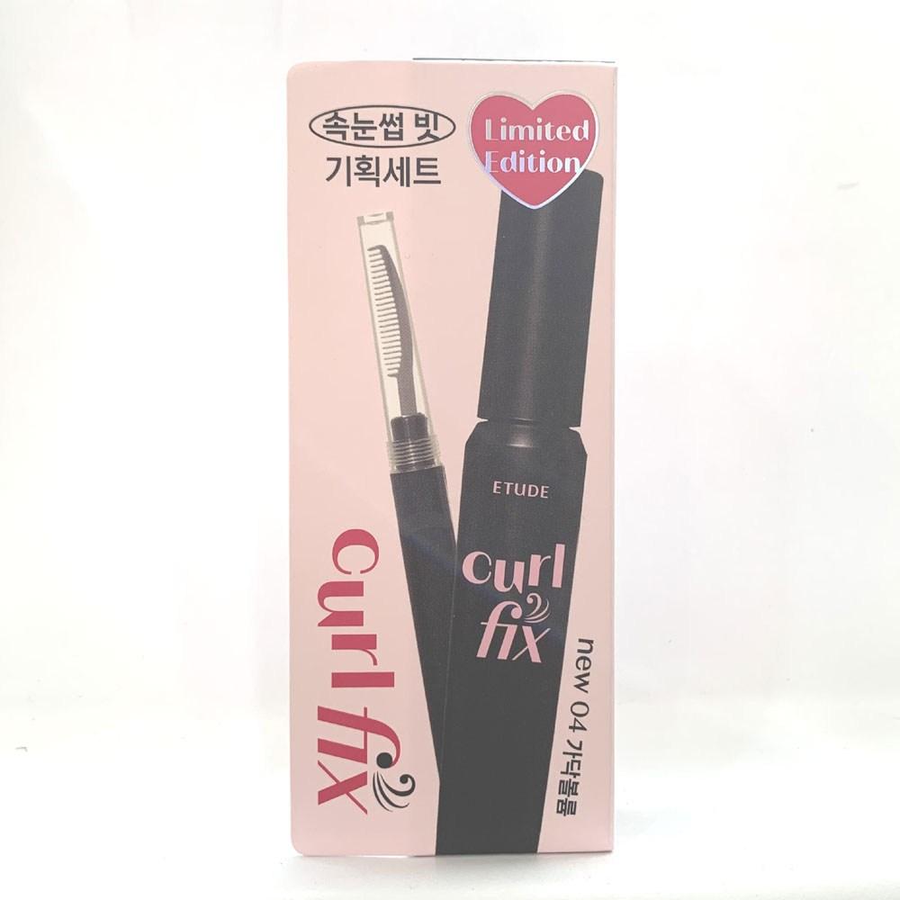 Тушь для ресниц Etude Curl Fix 7,5 г, 04 прядный план объема, 1 шт. white