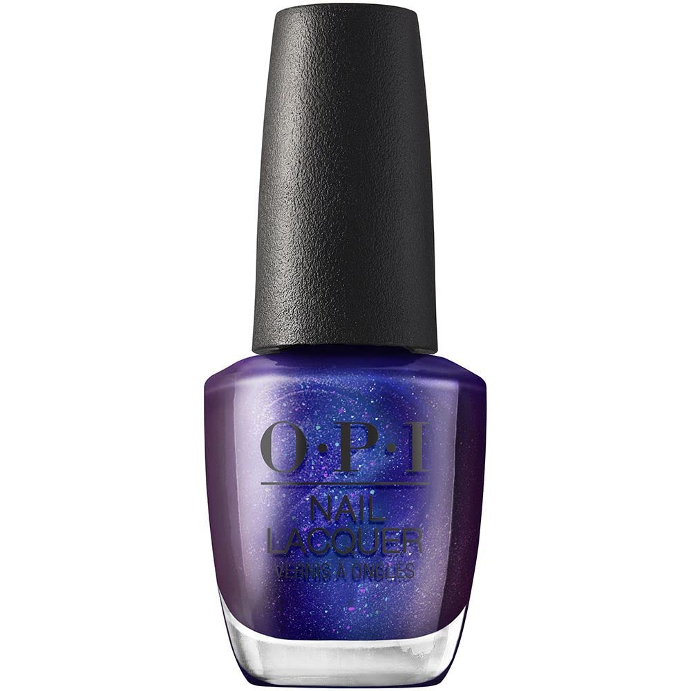 Лак для ногтей OPI, Высокопигментированный, Легко наносится, Фиолетовый с блестками, 15 мл (Лак для ногтей NLLA10), Идеально в качестве подарка [Официальный японский продукт] black RURI Japan product