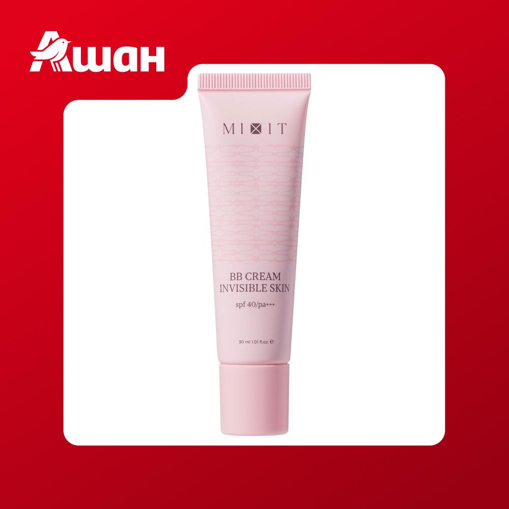 BB-крем для лица Mixit Invisible Skin SPF 40 оттенок 01 бежевый, 30 мл