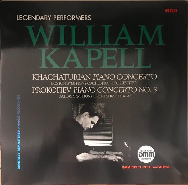 LP Record WILLIAM KAPELL - ARAM KHATCHATURIAN - Piano Concerto / Piano Concerto No. GL85266 RCA Gold Seal 1985 Europe Classical Used black RecordCityJP