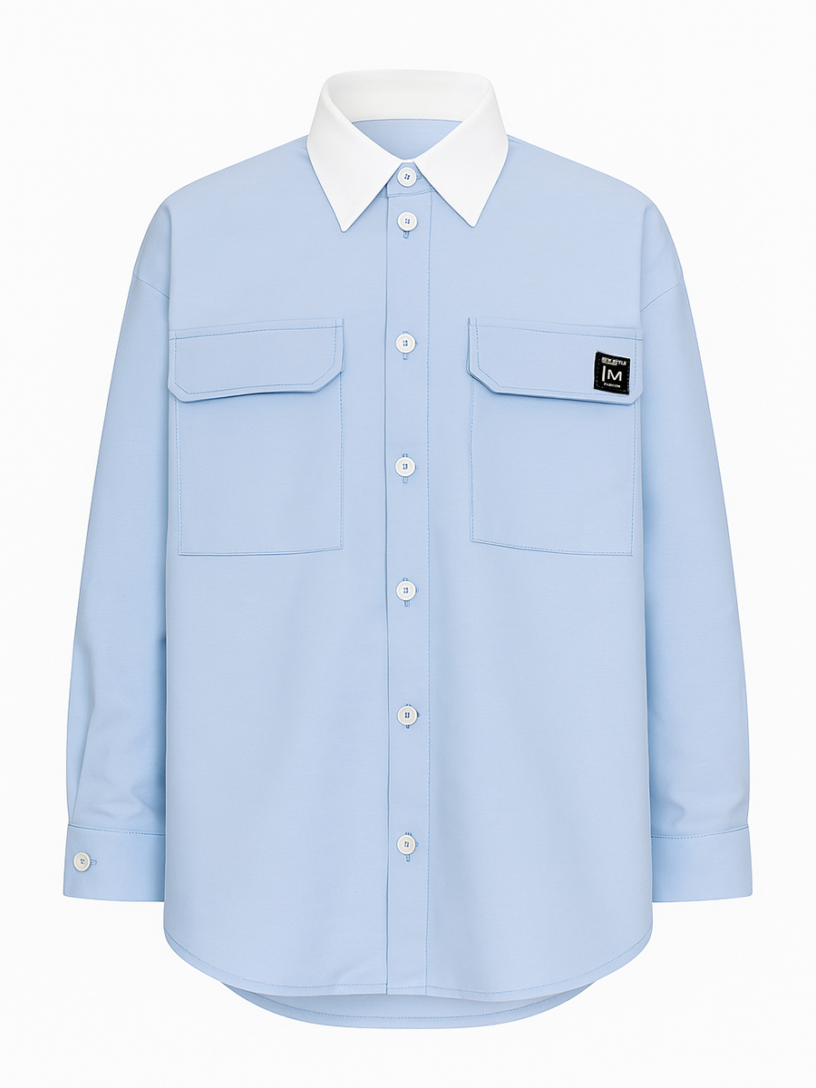 Рубашка Letty LC25B-SH-2C3-blue