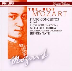 CD MITSUKO UCHIDA, MOZART, TATE (JEFFR - Mozart: Piano Concerto No. 21, No.  PHCP10359 Japan Classical Used RecordCityJP