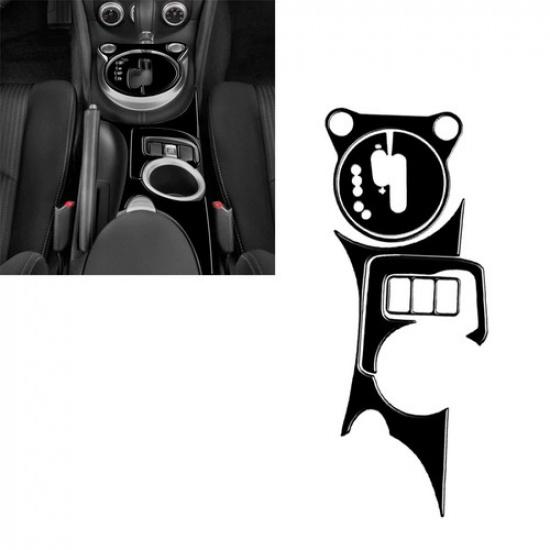 5Pcs Glossy Piano Black Automatic Gear Shift Cover Trim For Nissan 370Z black 91230202MAC31BBM7T