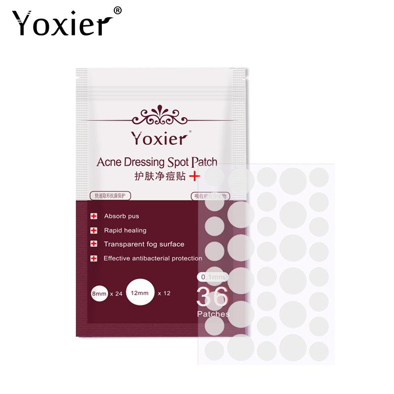 Yoxier 36 шт., патчи для ухода за кожей Ance, водостойкие наклейки для лечения Ance, маска для лица, инструмент для удаления пятен, крем для лица white