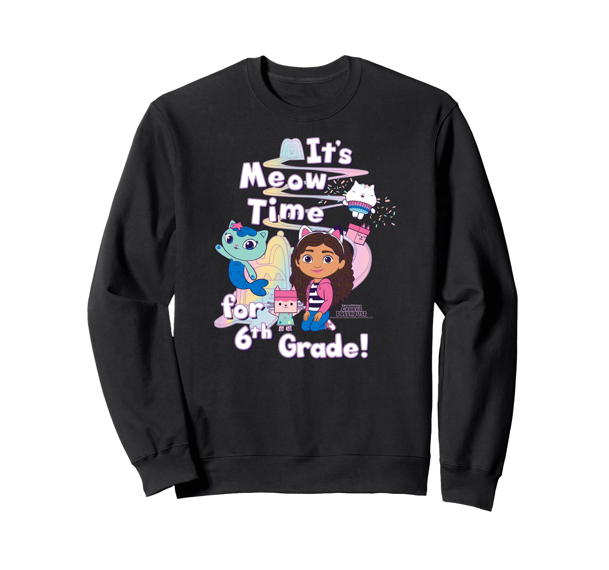 Толстовка DreamWorks Дом-куклы Габби 6 класс black RURI Japan product