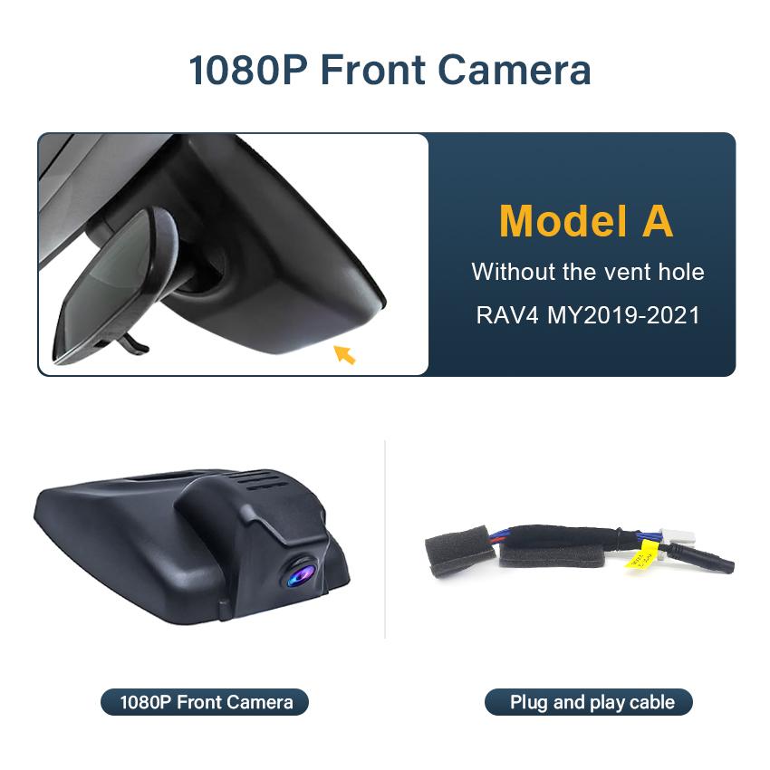 Для Toyota Rav4 XA50 XA40 XU80 4K HD Dash Cam для автомобильной камеры видеорегистратора Dashcam WIFI Car Dvr записывающие устройства аксессуары No TF Card black hfx48302