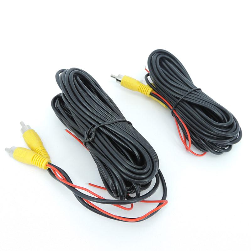 6/10/15M RCA Мужской Видеокабель Для Камеры Заднего Вида Автомобиля Удлинительный Провод Адаптер Резервный Автомобильный Мультимедийный Монитор Провод Q1 6m gray Elegant Living House