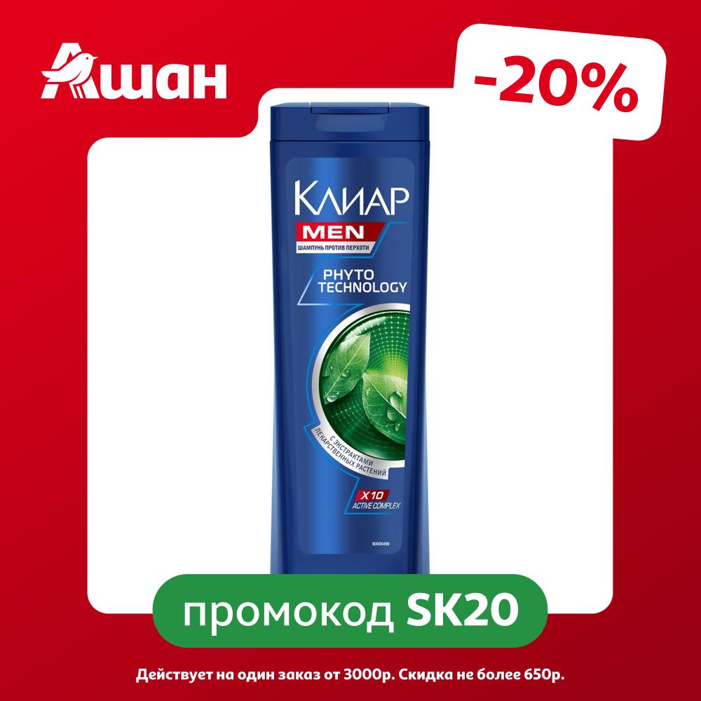 Шампунь против перхоти Клиар Men Phytotechnology, 400 мл