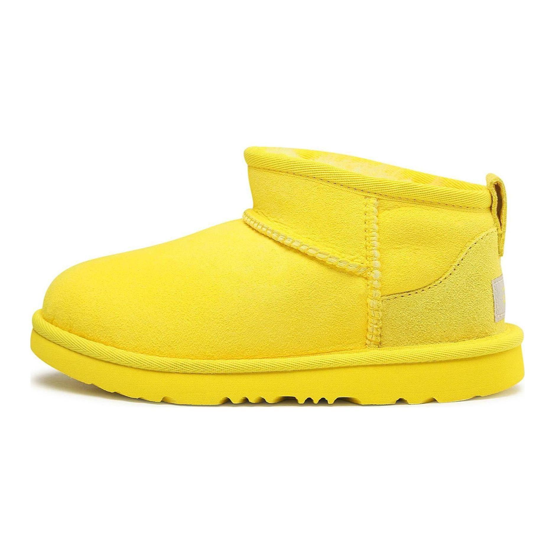 UGG Модные универсальные удобные повседневные теплые детские ботинки Детские ботинки желтые 1130750K-CAN 33.5 yellow