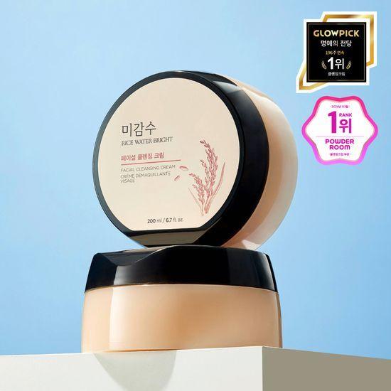 The Face Shop Очищающий крем для лица без отдушек, осветляющий, 200 мл beige