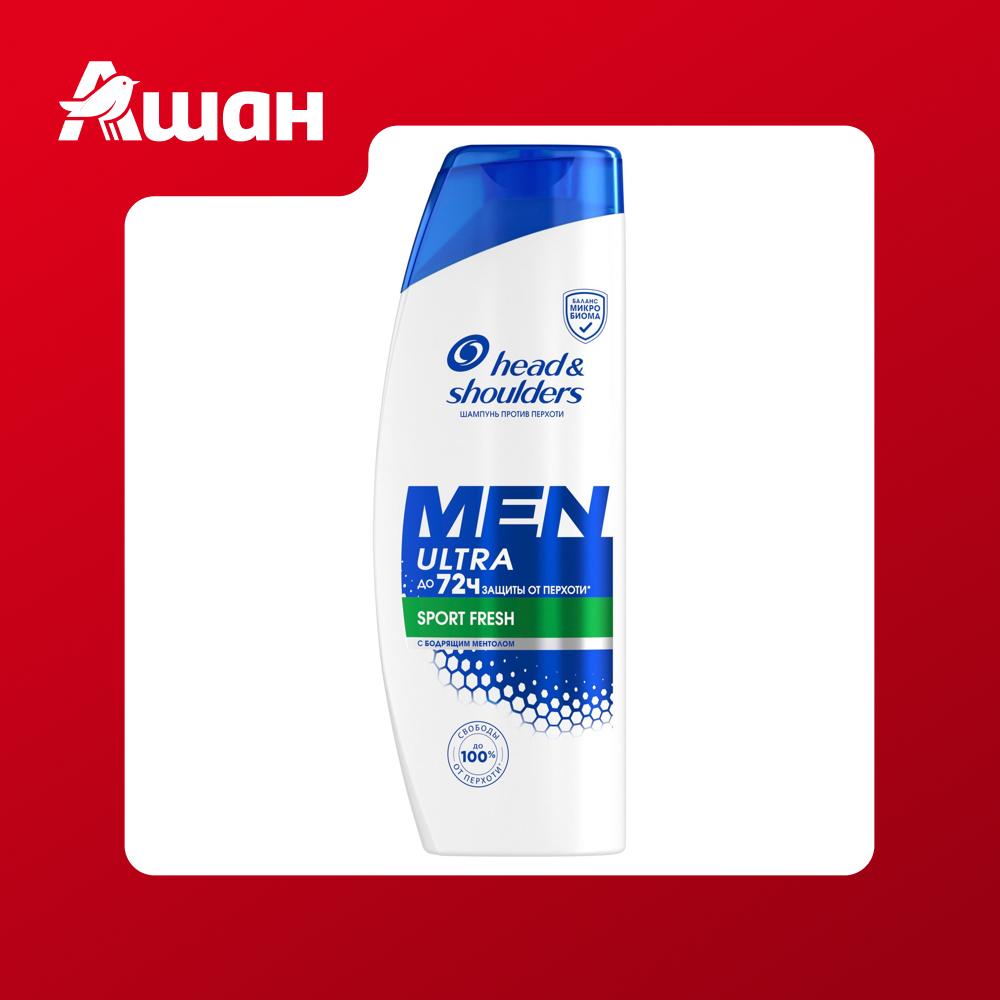 Шампунь для волос Head&amp;Shoulders Men Ultra Sport Fresh, 360 мл Head&Shoulders