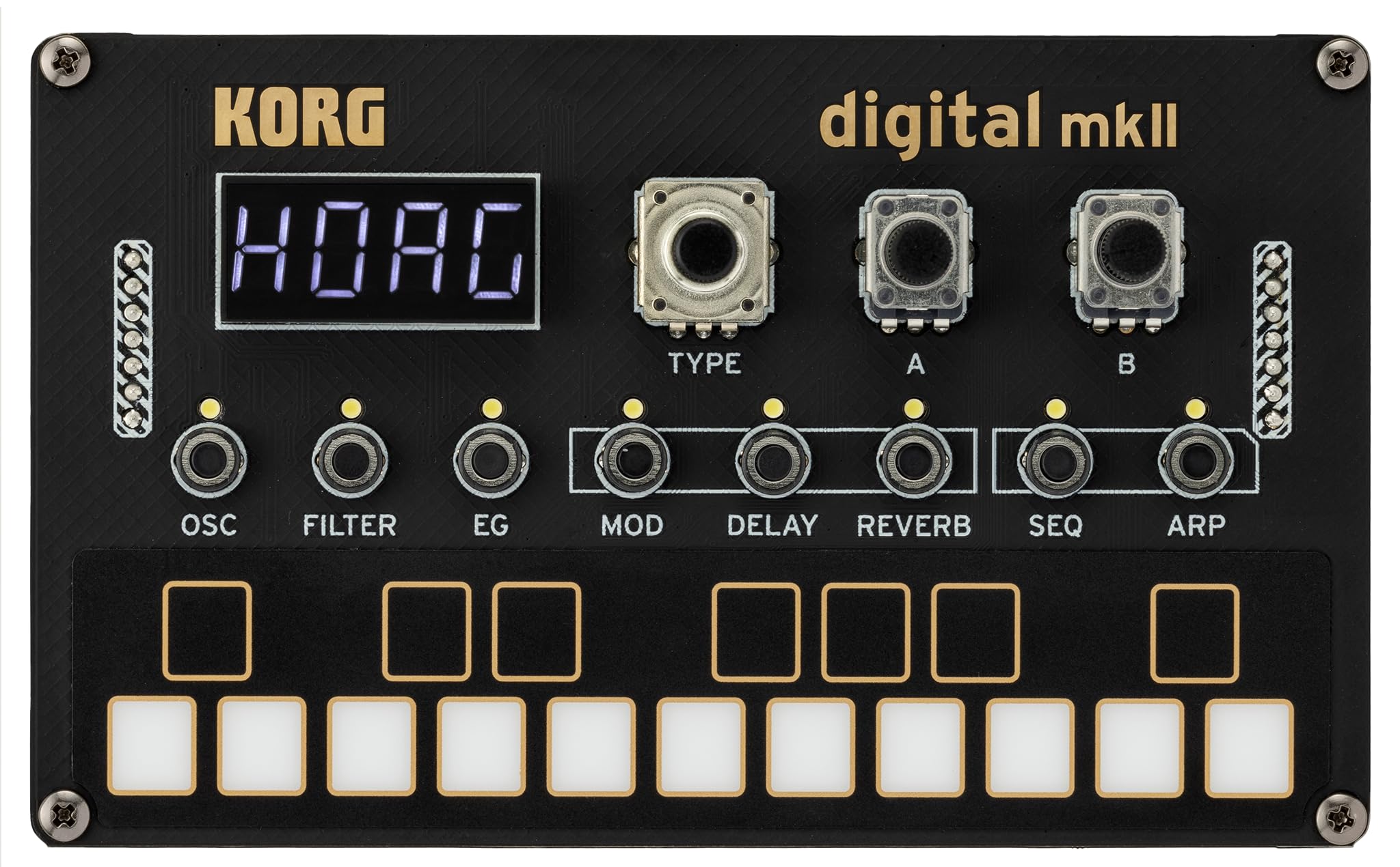 KORG digital kit mkII ПРОГРАММИРУЕМЫЙ СИНТЕЗАТОРНЫЙ КОМПЛЕКТ NTS-1 чёрный SOLT Japan Market
