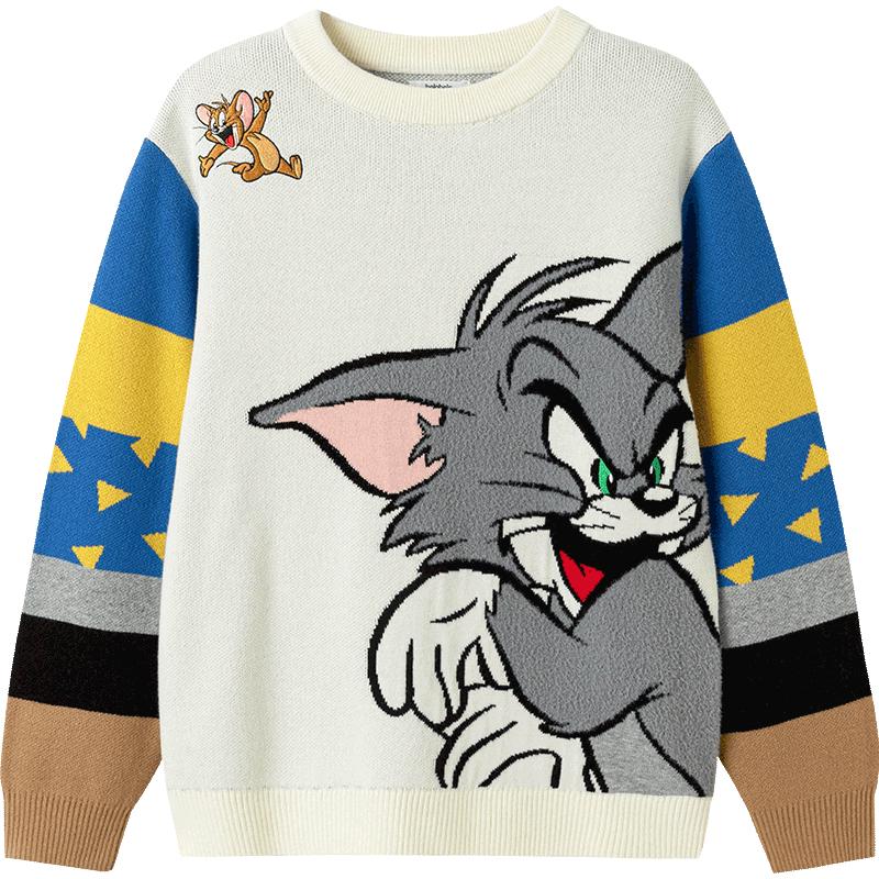 Свитер Balabala для мальчиков с мультяшными Томом и Джерри 110 gray JDST online