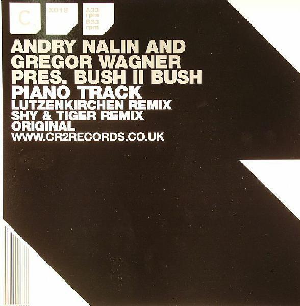 12inch Record BUSH II BUSH - Piano Track 12C2X018 CR2 Records 2005 UK Dance & Electronica Used gray RecordCityJP