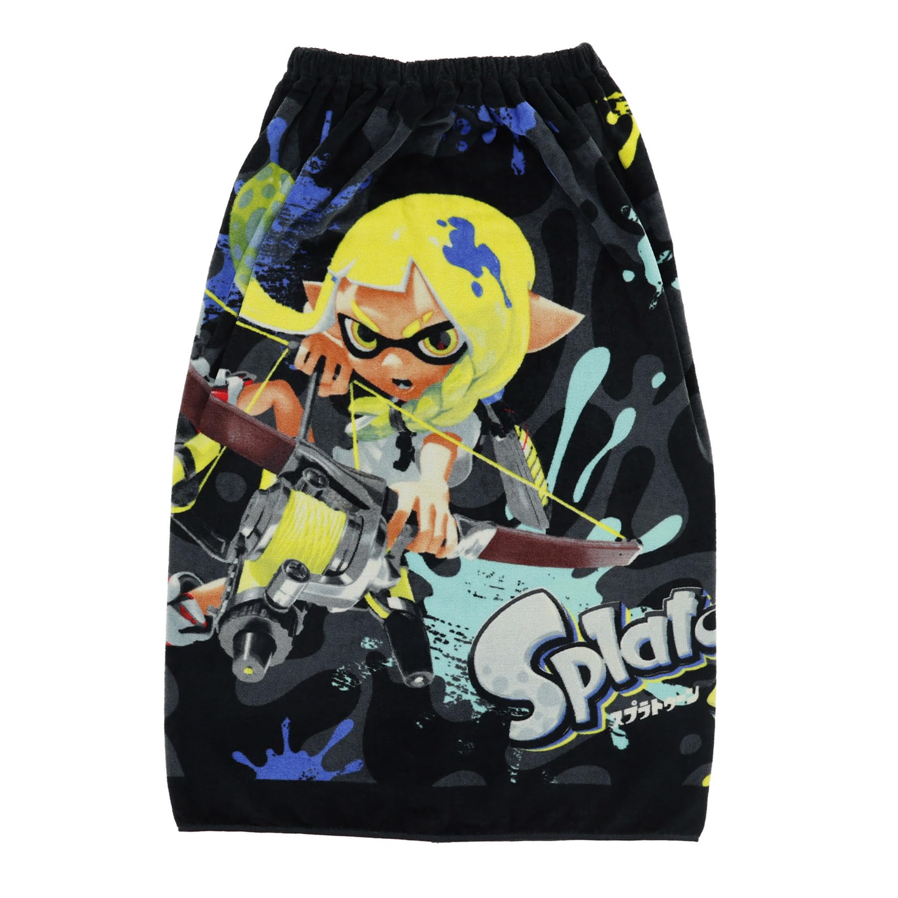 Marushin рулонное полотенце длиной 80 см Splatoon 3 Крутые чернила Антибактериальное Защита от УФ-лучей Для мальчиков 4525003100 gray