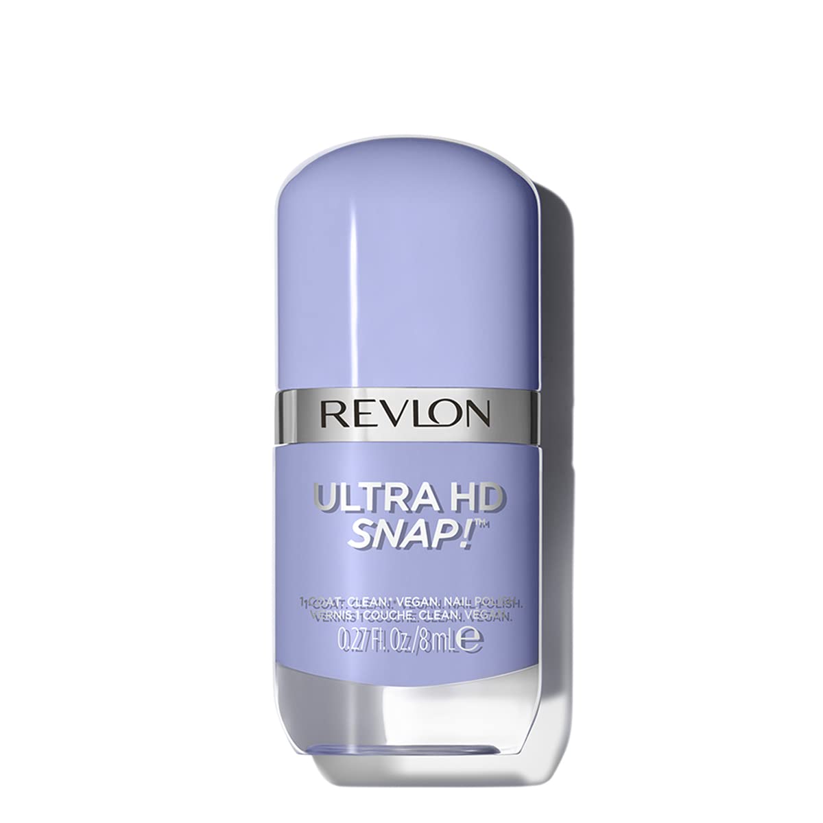 Revlon Ultra HD 016 Get Real Quick Dry Быстросохнущий Высокопигментированный Не требует базы или верхнего покрытия Лак для ногтей REVLON 8 мл Snap! необходимый! gray Premium SPEED
