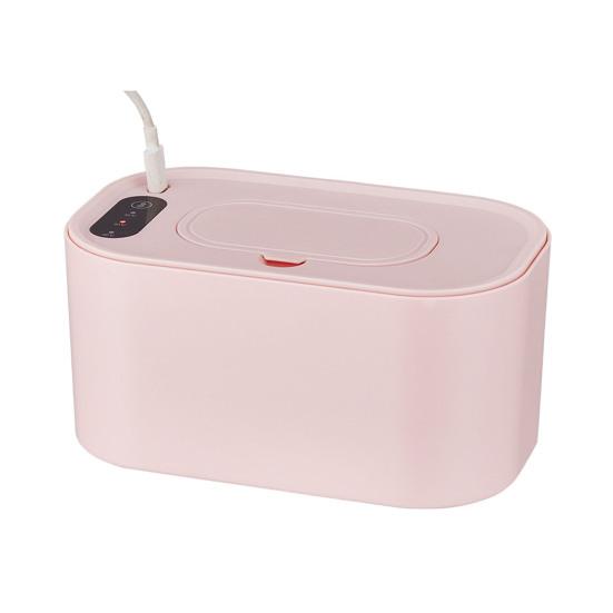Портативный нагреватель для детских салфеток с регулируемым светодиодным дисплеем, большой вместимостью, для дома и путешествий, с быстрым нагревом, держателем для подгузников, диспенсером и нагревателем влажных салфеток white Lachepper