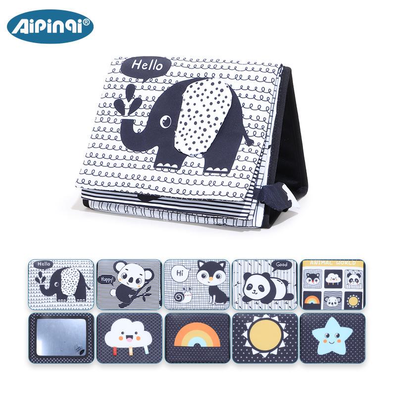 Настольный календарь с животными Aipinqi и мягкая игрушка-тряпка с поднимающейся головой gray CreativeCorner